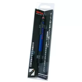 Механический карандаш Rotring 500 Синий 2164105H Hangsel rOtring Механический карандаш Роскошный пишущий инструмент Канцелярские принадлежности Сделано в Германии Чертежная ручка