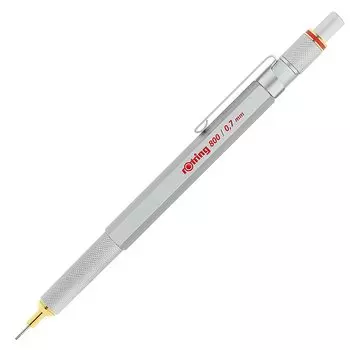 Механический карандаш Rotring Механический карандаш 800 Серебро 1904448 Подлинный импортный продукт 0,7 мм серебряный