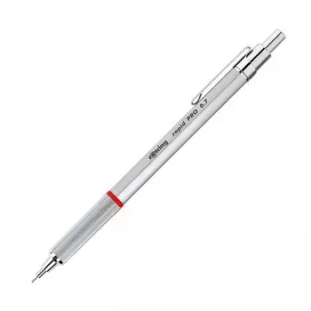 Механический карандаш Rotring Rapid Pro Silver Japanese 0,7 мм 1904-256 [Подлинный продукт] серебряный