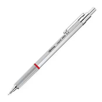 Механический карандаш Rotring Rapid Pro Silver Japanese 0,5 мм 1904-255 [Подлинный продукт] серебряный