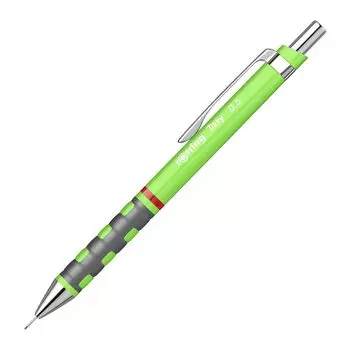 Механический карандаш Rotring Tikki RD 2007217 неоново-зеленый, оригинальный импортный продукт 0,5 мм неоновый зеленый