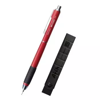 Механический карандаш Sakura Crepas Lightle Limited Red Arch Slim Type Black 1 шт. 0,5 мм (Ластик в комплекте) NS505W-A#19