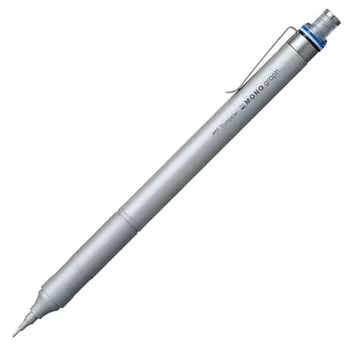 Механический карандаш Tombow 0,5 мм MONO Monograph Fine (Широкий обзор/Низкий центр тяжести) Серебряный DPA-112A