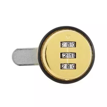 Механический код 3?Цифровой пароль для почтового ящика, замок из цинкового сплава 20mm / 0.79in