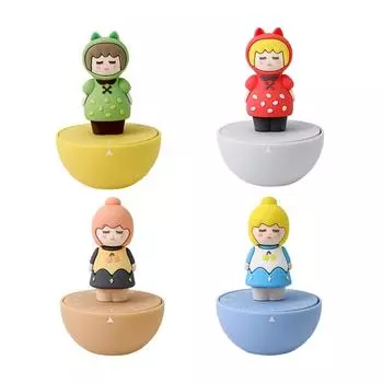 Механический кухонный таймер Dream Girl, новогодний, с заводным циферблатом на 60 минут, вращающийся таймер обратного отсчета, без батареек