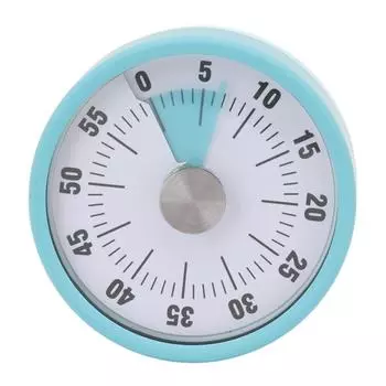 Механический кухонный таймер высокой точности из нержавеющей стали с обратным отсчетом времени для приготовления пищи для домашнего обучения