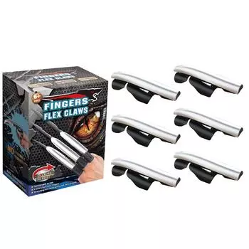 Механический палец Волчий коготь - многофункциональная складная игрушка-цветок для снятия напряжения на кончике пальца One Size