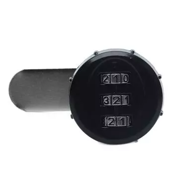 Механический пароль Cam Lock 3-значный кодовый Camlock для шкафа, сейфа, почтового ящика