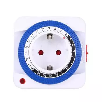 Механический переключатель, таймер, интеллектуальный цикл обратного отсчета, розетка