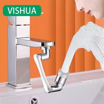 Механический рычаг, универсальный кран, может вращаться и подниматься, удлинитель для выпуска воды, универсальный шарнир, защита от брызг 1pcs