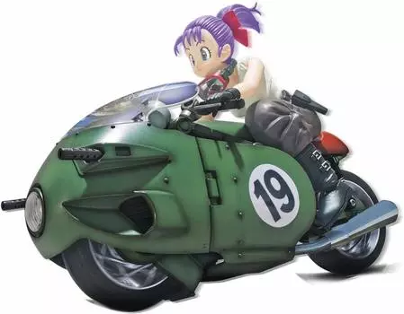 Механика Dragon Ball Variable Bike Пластиковая модель Фигурка Bulma s No.19 Цветовая кодировка зелёный