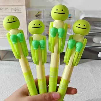 Механизм для письма, боксерская ручка, забавная шариковая ручка с прессом, милая интерактивная шариковая ручка, детский подарок style 2 random