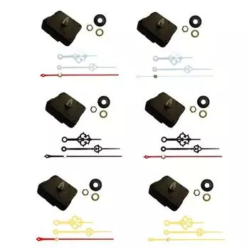 Механизм кварцевых настенных часов Комплект для самостоятельного ремонта вручную Запасные части чёрный