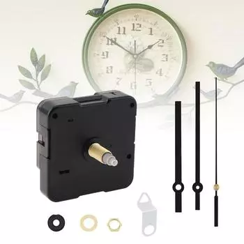 Механизм настенных часов, бесшумный кварцевый механизм, настенные стрелки, бесшумный секундный механизм с указателем, запчасти для самостоятельного ремонта Model 6
