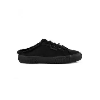 МЕХОВЫЕ МУЛИ SUPERGA 2402 TOTAL ЧЕРНЫЕ S00GZM0A0F 220