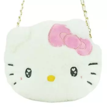 Меховая наплечная накидка Yasuda Tsusho Hello Kitty xx D18см KT108 Вырубная прибл.. В15-18 В15-18