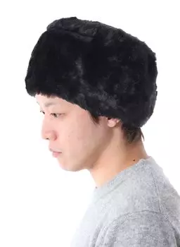 Меховая шапка русская казачья русская шапка Maetel унисекс [Направление] женская женская мужская TGY-0023 (черный) чёрный