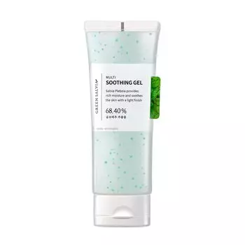 MEIDEME Green Salvia Multi Soothing Gel Moisturizer 70 мл, омолаживающий, увлажняющий, корейская косметика, Kbeauty, образец