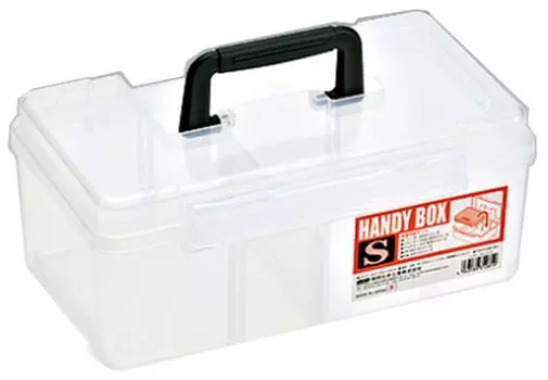 MEIHO Handy Box S Clear. чистый