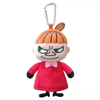MEIHO Moomin Family Little My Reel Key Mascot Red Case, Style, FS042,