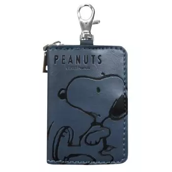 Meiho Snoopy Car Smart Key Case with Clear SN284 Window, Navy,