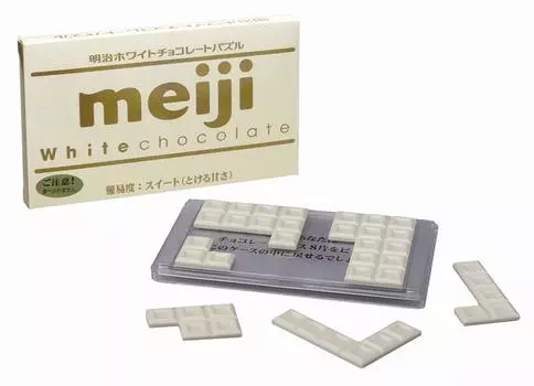 Meiji Белый Шоколад Пазл Сладкий (тающая сладость)
