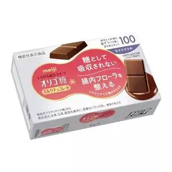 MEIJI SWEETS Oligosaccharides milk chocolate молочный шоколад с олигосахаридами, 45 гр.