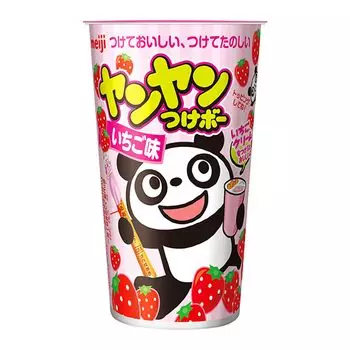 Meiji Yanyan Tsukebo со вкусом клубники 48 г x 10 шт.