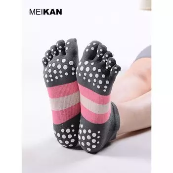 Meikan Meikan Household Leisure Yoga Socks Black