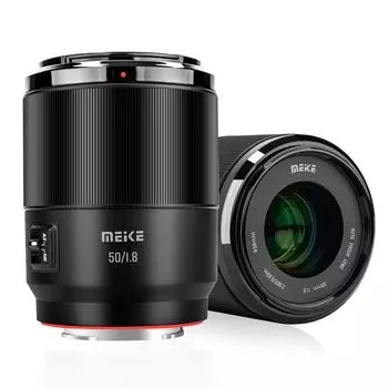 Meike 50 мм автофокусный STM шаговый мотор полнокадровый портретный объектив камера E крепление совместимо с A7 A7R A7IV A7R IV A7III A7RII A7RIII A7SIII A9 A7C