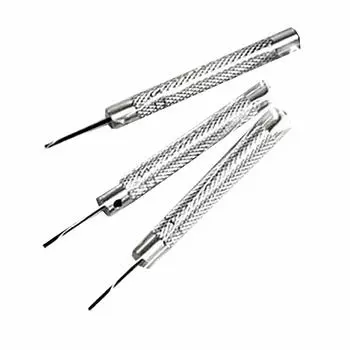 Meikosha Seisakusho MKS 35500 F210456 Band pin extraction rod set of 3 (0.70.81.0mm) Watch tools