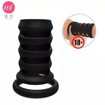 Meilang невибрационное кольцо-подкова секс-игрушки мужское силиконовое кольцо-фонарь для пениса товары для взрослых BlackBold Horseshoe Ri
