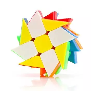 Meilong Cubing классная ветряная мельница кубик 3x3 волшебный куб без наклеек кубики-головоломки профессиональные скоростные развивающие игрушки