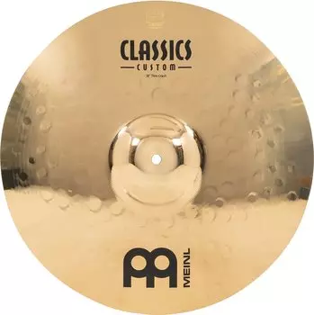 Тарелки MEINL Classics Custom Brilliant Series Crash Cymbals Thin Crash 16 CC16TC-B []