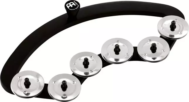 MEINL Percussion Backbeat Tambourine 13 -14 BBTA2-BK []