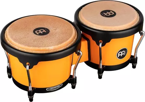 MEINL Percussion Bongo Journey Series Buffalo Head Creamsicle HB50CS []