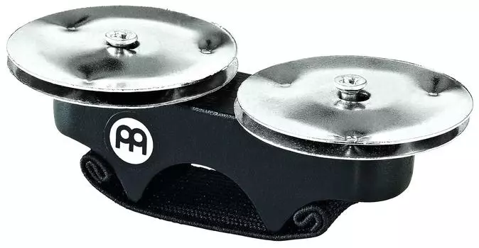 MEINL Percussion Cajon Accessories Finger Jingle Stainless Steel FJS1S-BK []