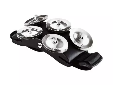 MEINL Percussion Cajon Foot Tambourine CFT5-BK []