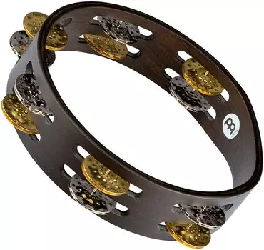 MEINL Percussion Compact Wood Tambourine (CTA2VM-WB)