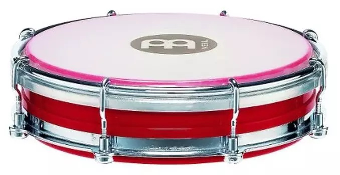 MEINL Percussion Floatune Tamborim ABS Красный 6 дюймов TBR06ABS-R []