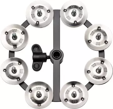 MEINL Percussion Headliner Series Hihat Tambourine Stainless Steel 1row HTHH1BK []