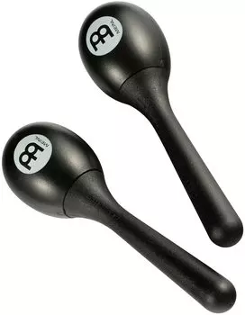 MEINL Percussion Plastic Egg Maracas Pair PEMBK Black []