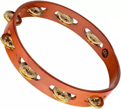 MEINL перкуссия традиционный деревянный тамбурин латунные джинглы 1ряд TA1B-AB []
