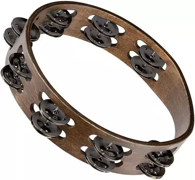 MEINL перкуссия традиционный деревянный тамбурин нержавеющая сталь джинглы 2 ряда TA2WB []