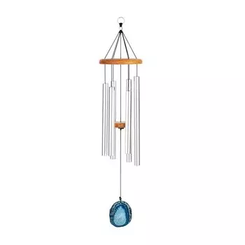 MEINL Sonic Energy Collection Meditation Chime Blue Agate Meditation Chime 6 sounds BAMC29S (F6,G6,A6,C7,D7,F7) []
