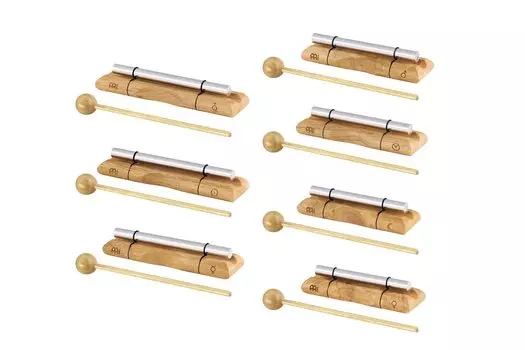 MEINL Sonic Energy Collection Planetary Tuned Energy Chime Set Chakra Set EC-SET-CHA-7 []