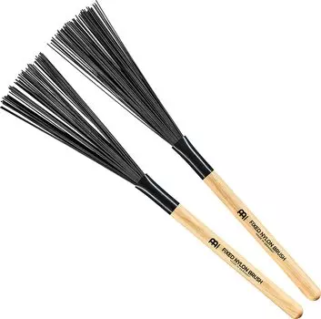 MEINL Stick Brush FIXED NYLON BRUSH Wood Grip SB303 & []