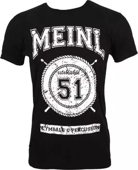 MEINL T-shirt College logo black size S M34-S []