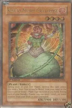 Meiru Gravirose Ancient Prophecy 1st Edition Ultimate Rare Yu-Gi-Oh! - Koa ki (ANPR-EN083) - - -
