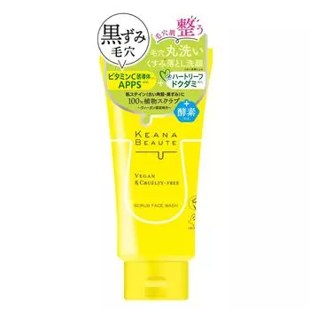 Meishoku Cosmetics Care Na Beaute Очищающий скраб для умывания лица 120 г
